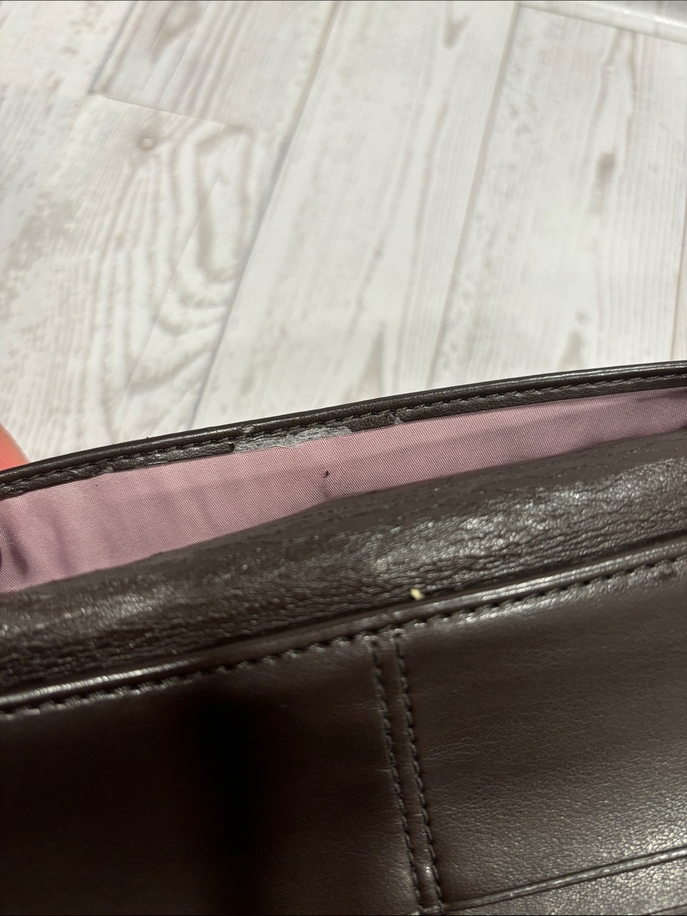 Coach Shimmering Champagne Buckle Soho Wallet Clutch - Picture 12 of 15